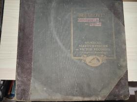 黑胶木唱片：民国“纳付济”外文唱片一册（4张一册）