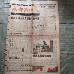 成都商报1993年12月8日试刊第2期