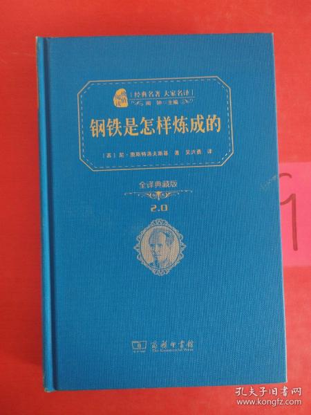 经典名著 大家名译：钢铁是怎样炼成的（全译本 商务精装版）