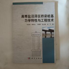 高寒盐沼泽区桥梁桩基力学特性与工程技术