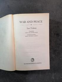 War and Peace（战争与和平）