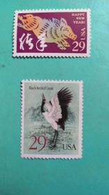 美国猪年、鹤邮票
实物拍照，品相如图所示，多单合并后再拍，只用一单运费，也可以四元发挂号