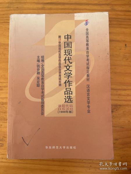 中国现代文学作品选