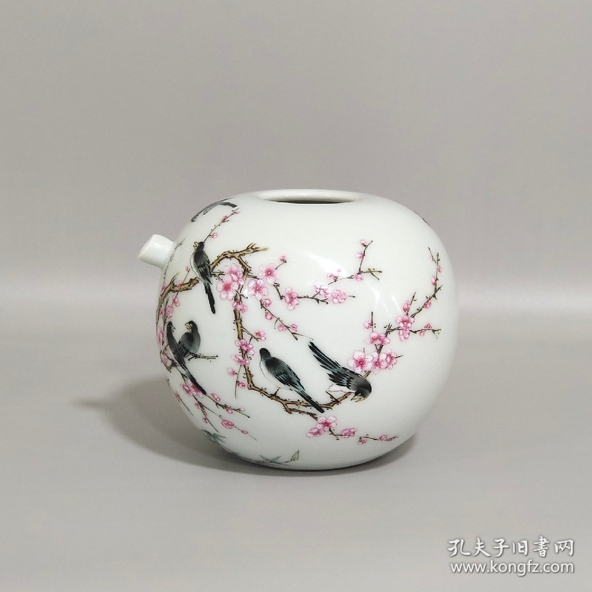 清代雍正喜上眉梢水滴