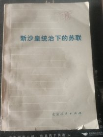 新沙皇统治下的苏联