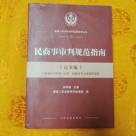 人民法院出版社 民商事审判规范指南