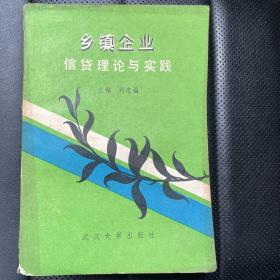 乡镇企业信贷理论与实践