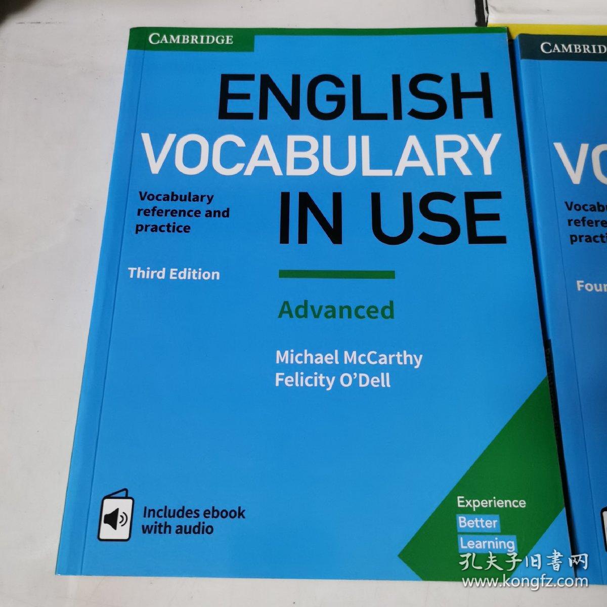 ENGLISH VOCABULARY IN USE 三册合售