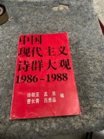 中国现代主义诗群大观：1986-1988