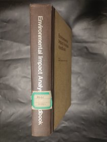 Environmental Impact Analysis Handbook 环境影响分析手册 1980年 精装本 馆藏书