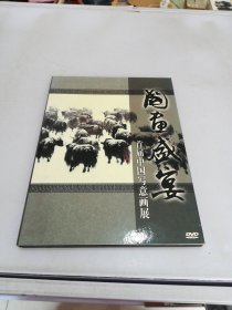 国画盛典 首届中国写意画展DVD【满30包邮】