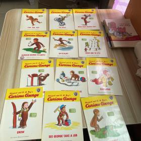 Curious George 【1-12 十二本合售】