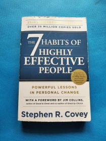 The 7 Habits of Highly Effective People【书内干净 英文原版】