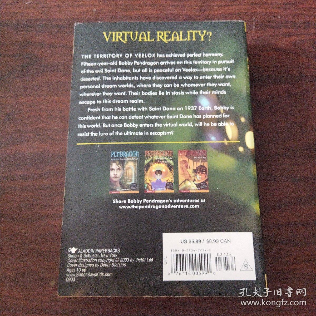 The Reality Bug (4) (Pendragon)（英文原版）
