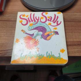 Silly Sally Board Book倒着走的女孩 英文原版