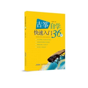 正版包邮 古筝自学快速入门36技 李莉飒主编 安徽文艺出版社