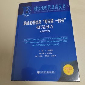 测绘地理信息蓝皮书：测绘地理信息“两支撑 一提升”研究报告（2022）