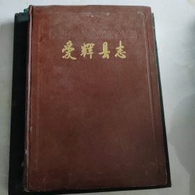 爱辉县志（书脊有损，见图）