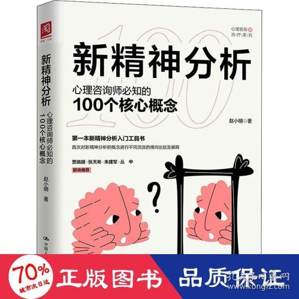 新精神分析：心理咨询师必知的100个核心概念