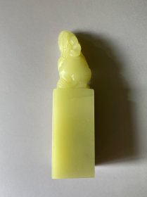 青田老矿封门青瑞兽钮章