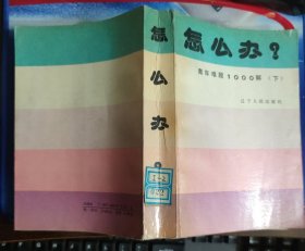 怎么办？青年难题1000解(下)