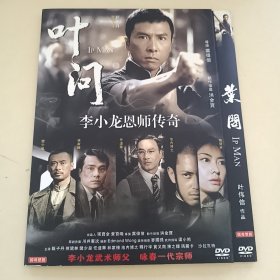 光盘DVD：《叶问》【简装 1碟】 （近全新， 播放连贯清晰 除全新未拆封外发货前会试播）