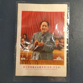 伟大的领袖毛主席万岁！万岁！万万岁！