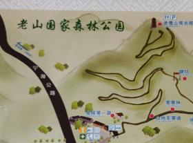 南京老山国家森林公园游览图
