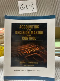 ACCOUNTING FOR DECISION MAKING AND CONTROL