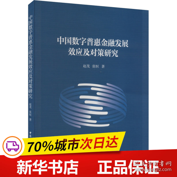 中国数字普惠金融发展效应及对策研究