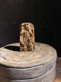道教雷公邓元帅迷你小令牌，带福脏
