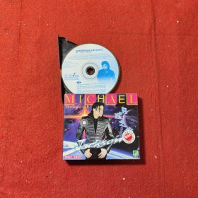 光碟CD 迈克杰克逊月球之旅 盒装 两碟装