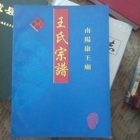 南陽(yáng)康王廟王氏宗譜