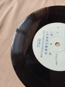 黑胶唱片:东方红、大海航行靠舵手(有轻微磨损， 详见如图， 下单慎重)