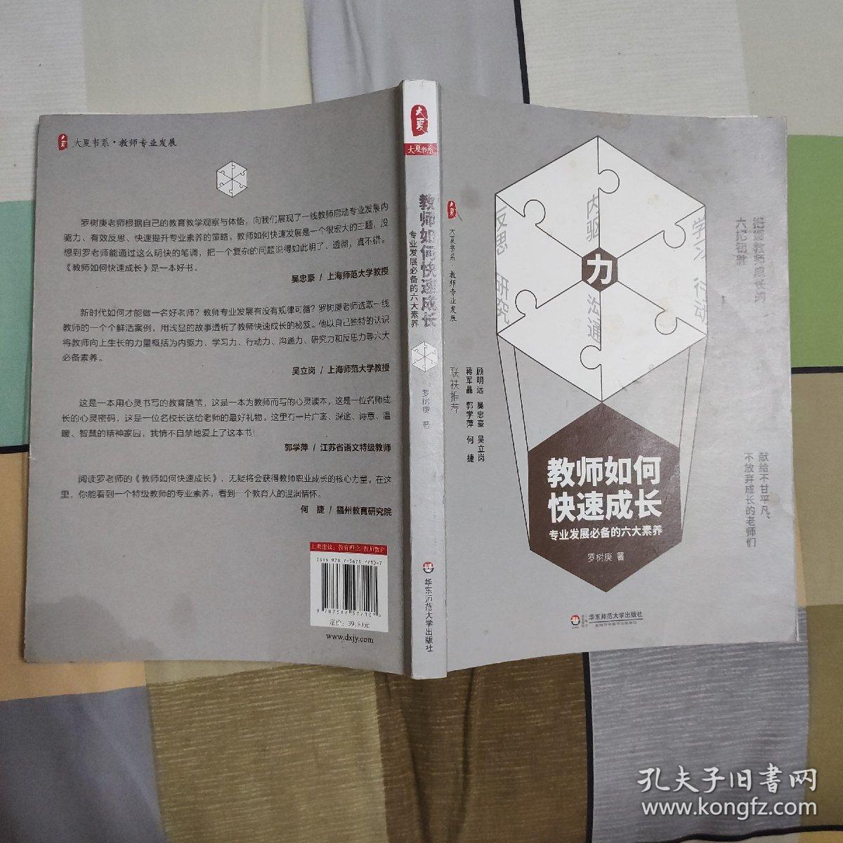 教师如何快速成长：专业发展必备的六大素养 大夏书系