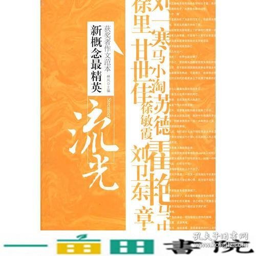 流光（新概念-精英获奖者作文范本）（特惠品）-