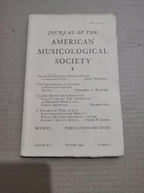 Journal of the American Musicological Society （美国音乐学学会杂志）