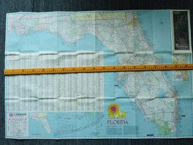 AAA Florida 1990 佛罗里达州地图