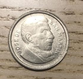 1955年阿根廷50分硬币（鄙视卖假币的）