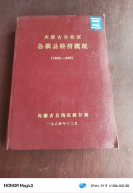 内蒙古自治区各旗县经济概括(1978一1983)