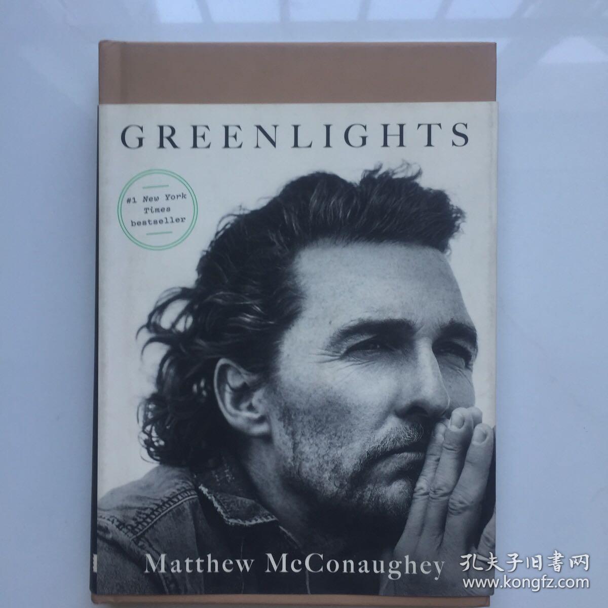 马修麦康纳自传 Greenlights 绿灯 Matthew McConaughey 英文原版