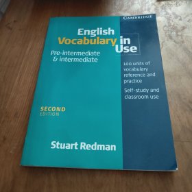 English Vocabulary in Use Pre-intermediate and intermediate