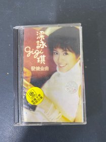 磁带：梁詠琪 发烧金曲 附歌词 盒破损 如图所示 以实拍图购买