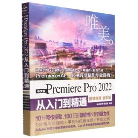 中文版Premiere Pro 2022 从入门到精通（微课视频 全彩版）（唯美）