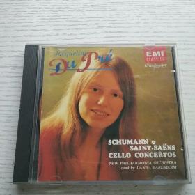 碟片   SCHUMANN SAINT SAENS CELLO CONCERTOS  见图    1片装