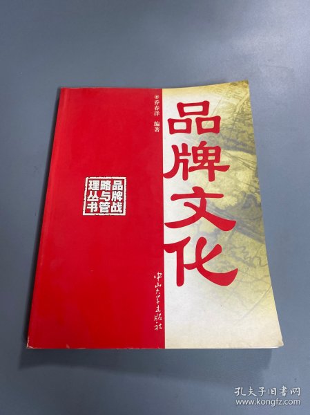 品牌文化——品牌战略与管理丛书