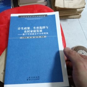 计生政策、生育选择与农村家庭发展——基于可持续生计分析框架