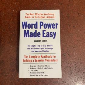 Word Power Made Easy: The Complete Handbook for Building a Superior Vocabulary 英文原版