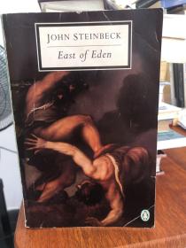 外语原版书：英文原版<East of Eden>，美国诺贝尔文学奖获得者约翰·斯坦贝克作品《东方伊甸园》1992年印1952年出版