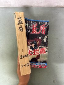 藍盾 2003年 月刊 全年第1-12期（缺第10期）總第214-225期 共11本合售 自制合訂本 雜志
